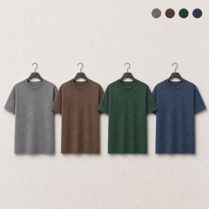 Camiseta Básica Estonada 100% Algodão — 1 Peça