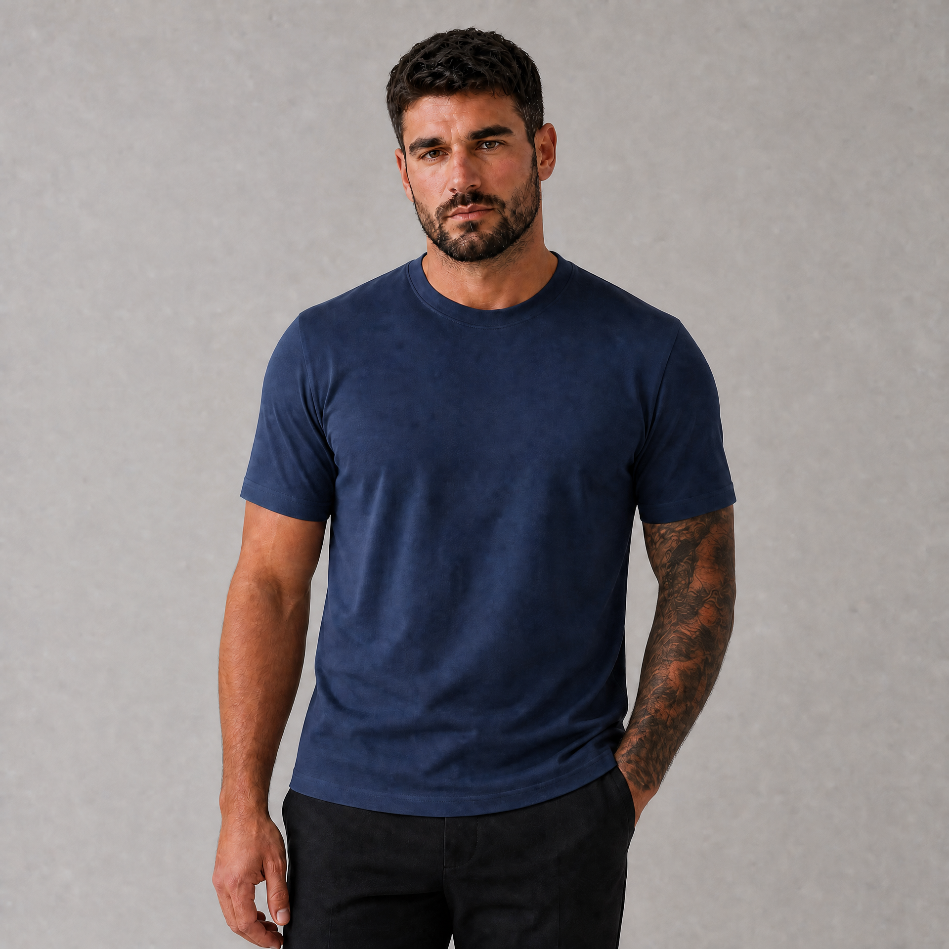 Kit 6 Camisetas Premium Algodão + Elastano