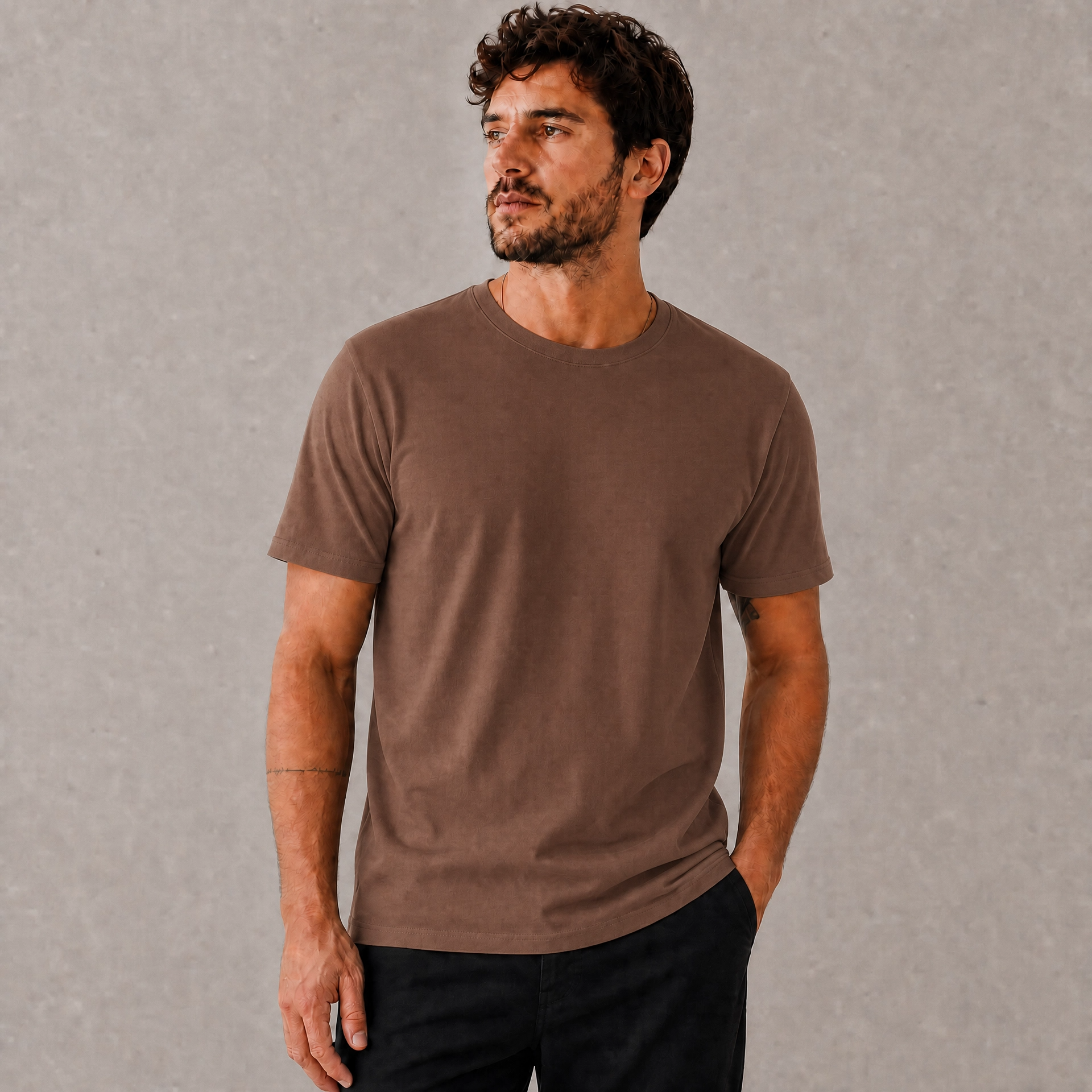 Kit 3 Camisetas Básica Lisa Gola Redonda