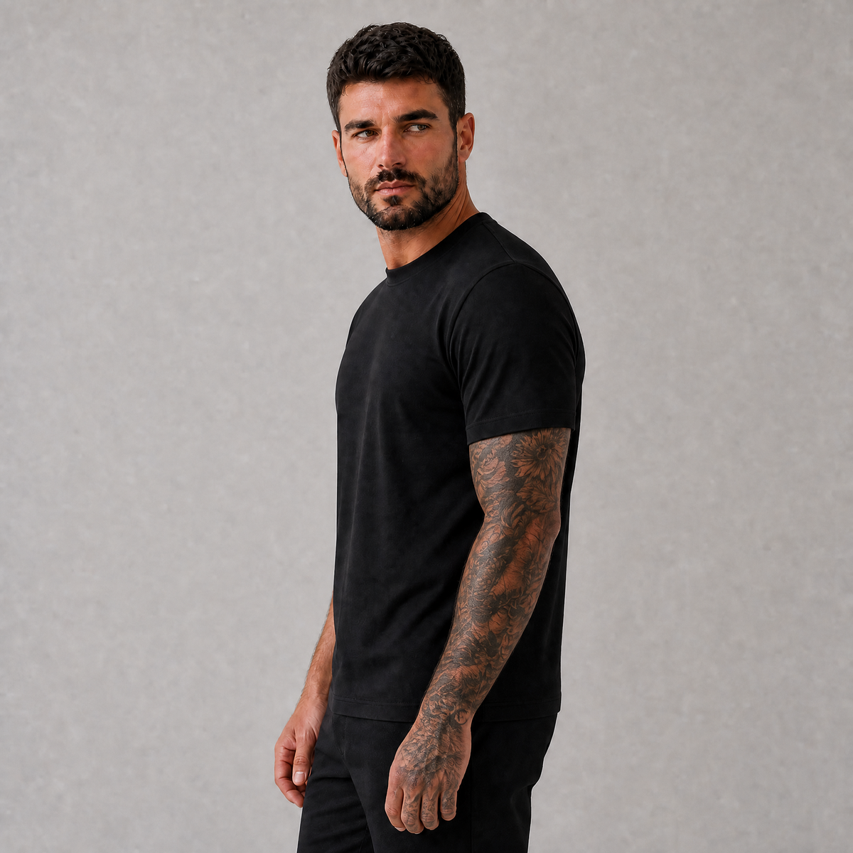 Kit 6 Camisetas Premium Algodão + Elastano
