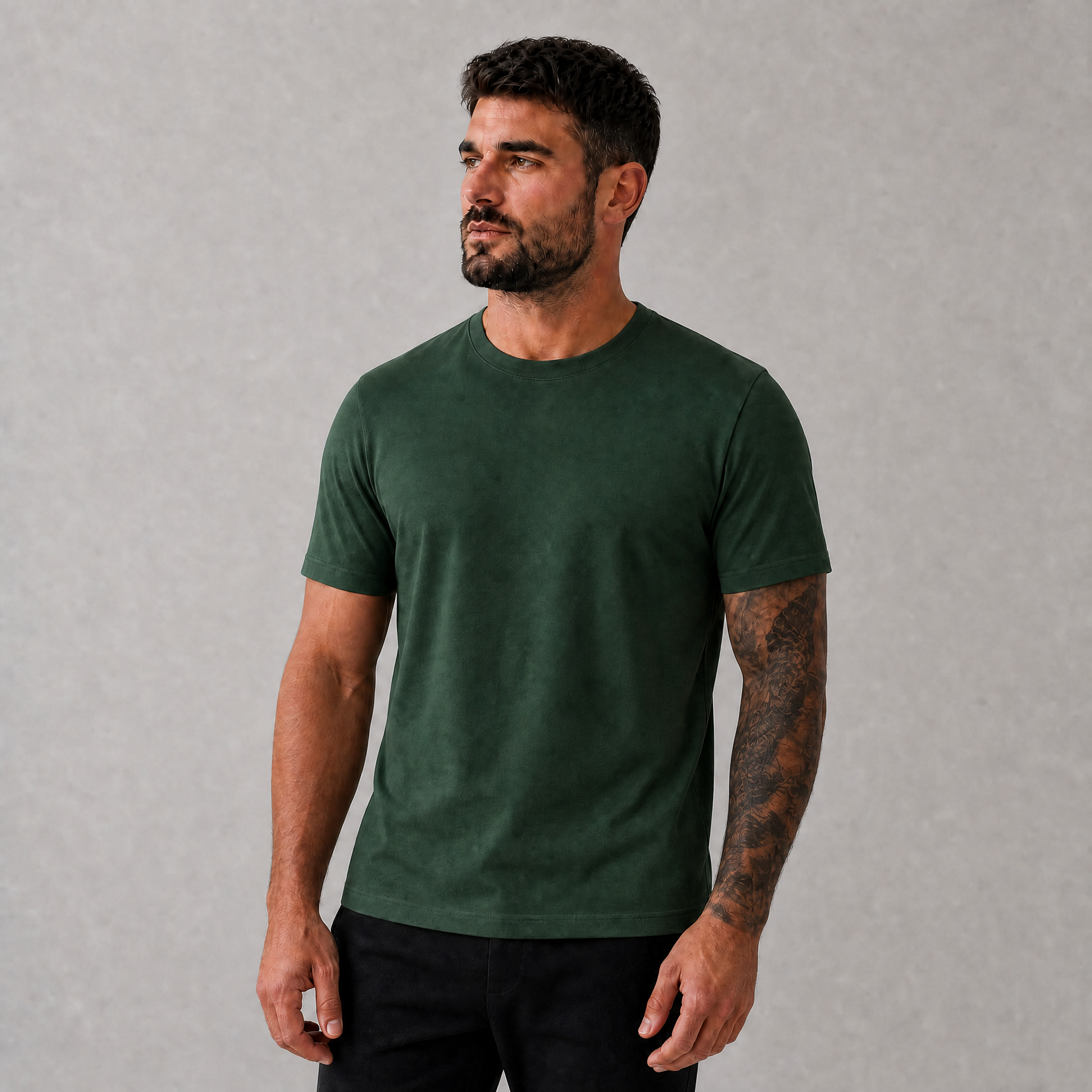 Kit 6 Camisetas Premium Algodão + Elastano