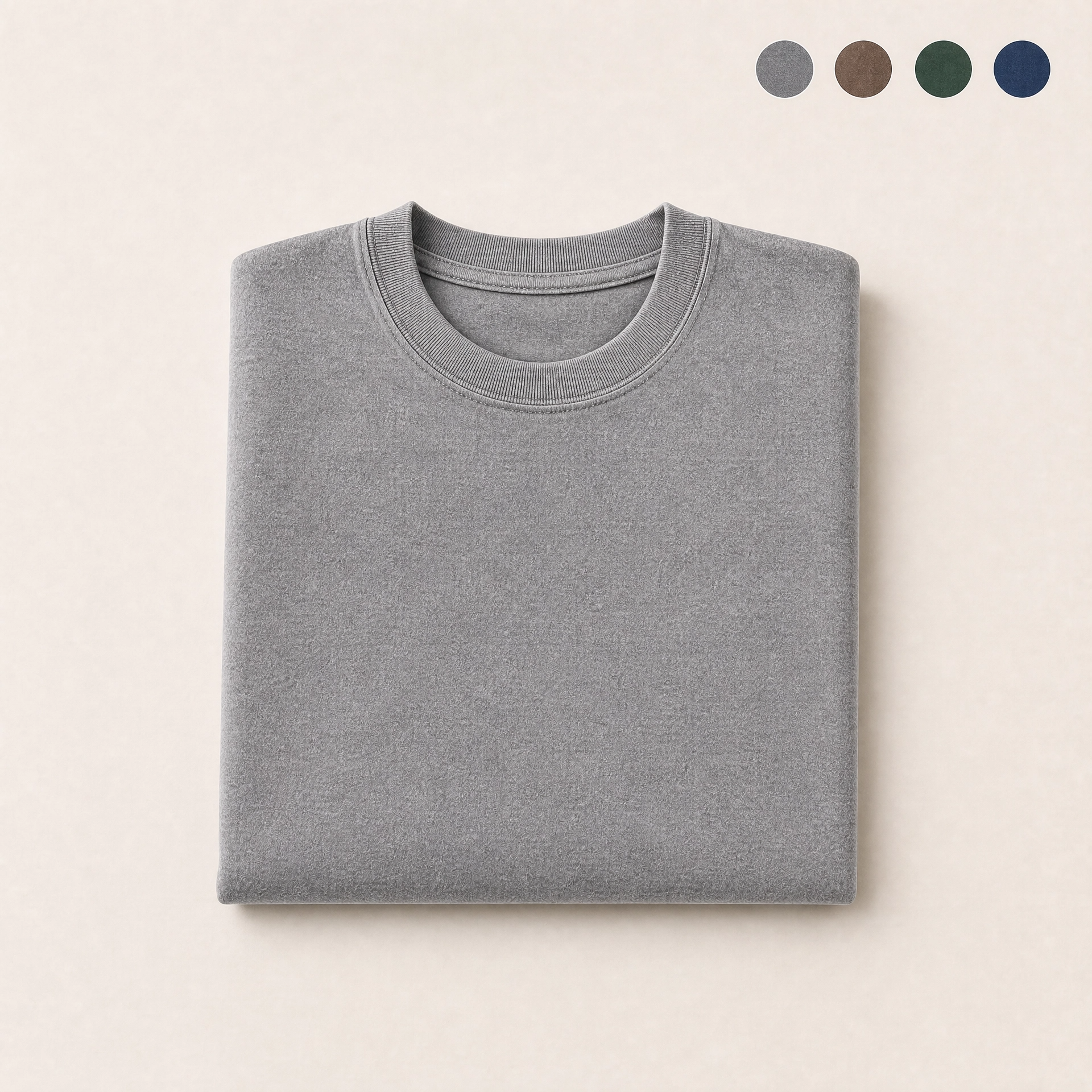 Camiseta Básica Estonada 100% Algodão — 1 Peça